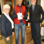 Ehrung von Rainer Lampe mit der Silbernen NLV Ehrennadel